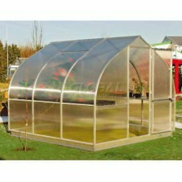 Exaco Trading Co. RIGA III Greenhouse Kit, 10' 6"L x 9' 8"W x 7' 6"H RIGA III K